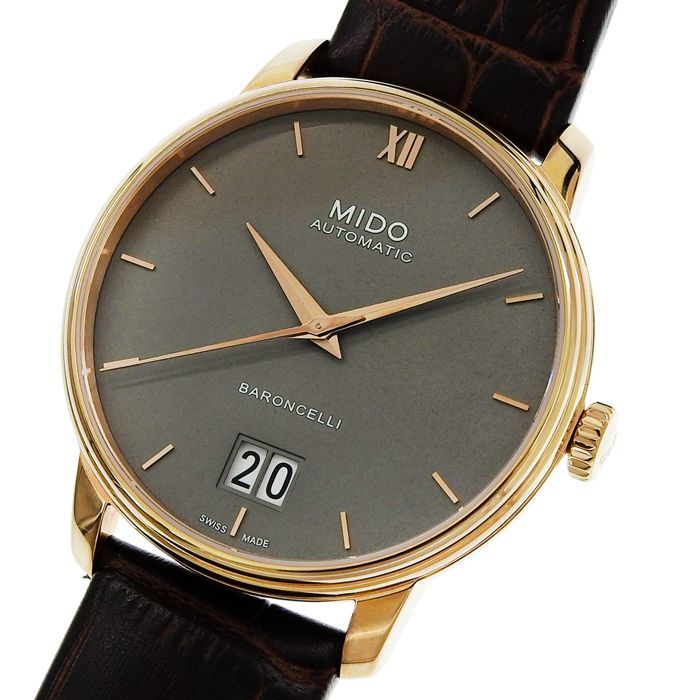 MIDO ミドー バロンチェッリ ビッグデイト M027.426.36.088.00 グレー 