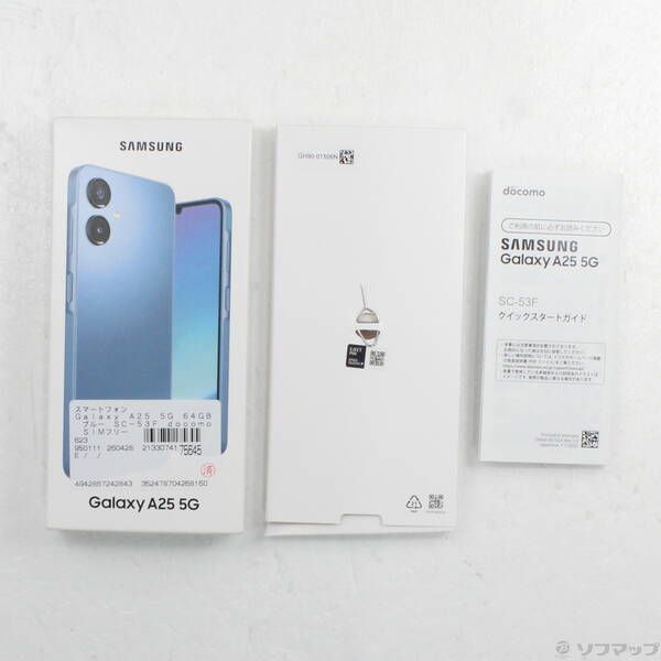 ソフマップ 〔中古品〕 Galaxy A25 5G 64GB ブルー SC-53F docomo SIM