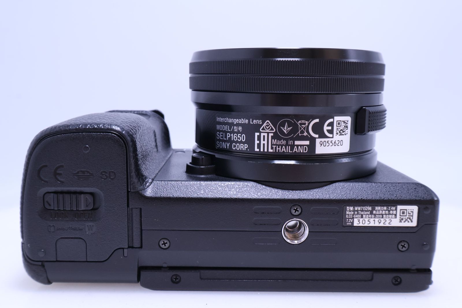 美品】SONY α6400 パワーズームレンズキット(同梱レンズ:SELP1650 