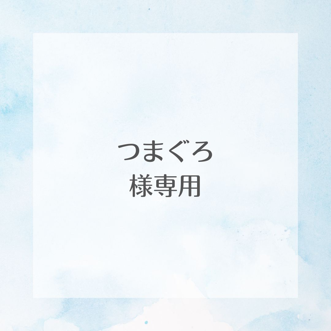 つまぐろ 様専用ページ