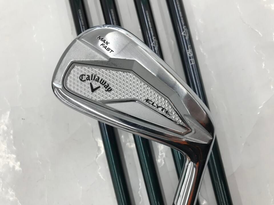 キャロウェイ　ELYTE MAX FAST レディス　LIN-Q GREEN 40 for Callaway レディス　Rフレックス　アイアンセット　中古　ゴルフドゥ！新居浜店【最短即日発送】 48,228円