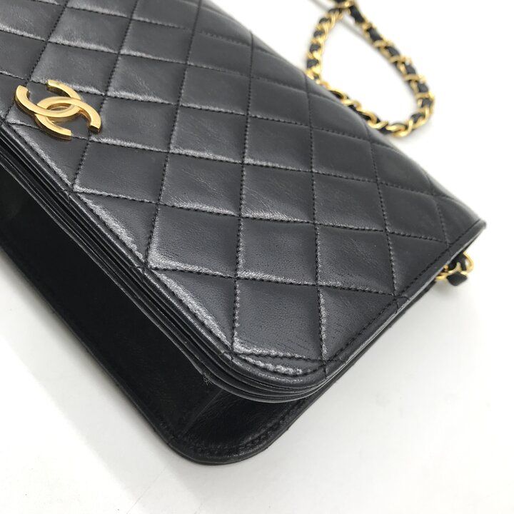 超美品 CHANEL シャネル ココマーク マトラッセ プッシュロック