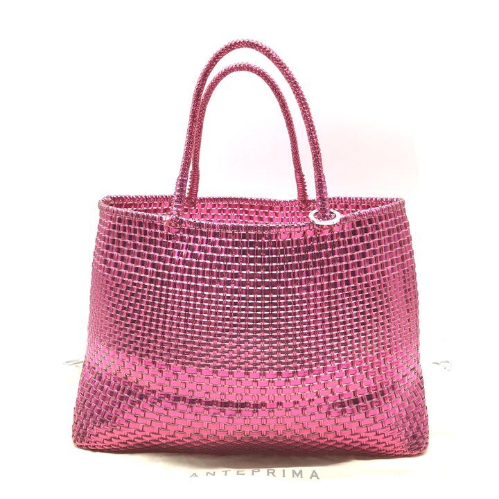 美品 ANTEPRIMA アンテプリマ ワイヤー トート バッグ ピンク ブランド レディース 鞄 Bag かばん プレゼント y117