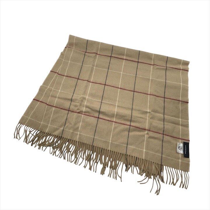 新品未使用 Burberry バーバリー ウール 100％ ブランケット ひざ掛け
