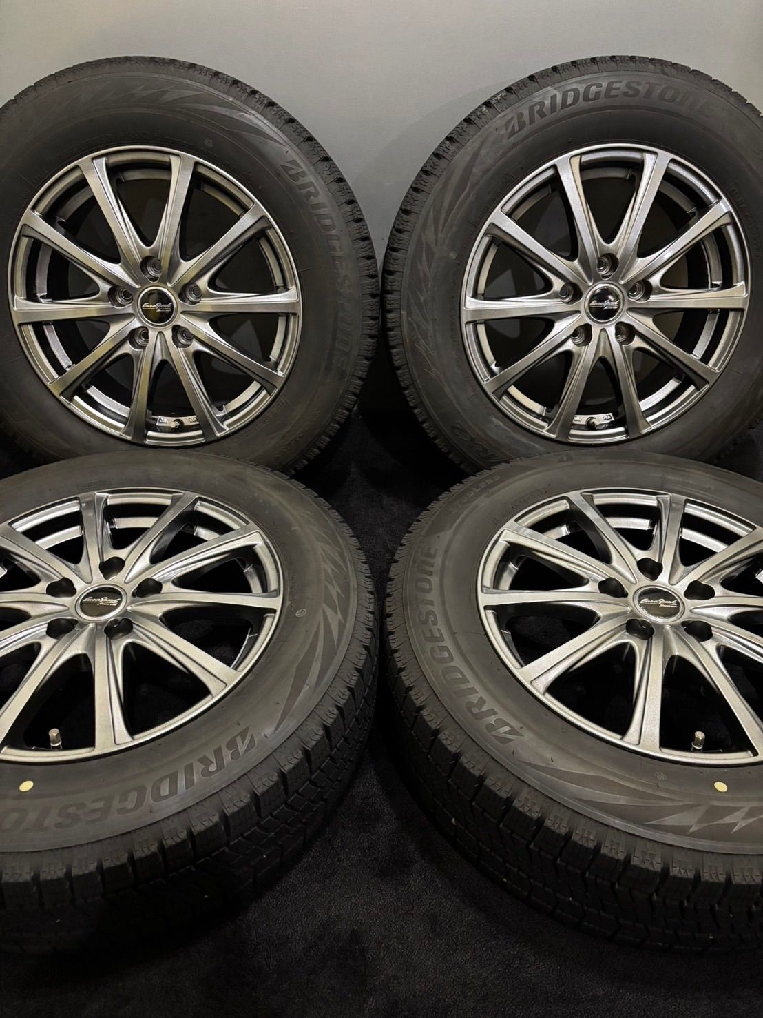 ☆ 205/65R16 BRIDGESTONE/VRX2 21年製 EuroSpeed 16インチ 6.5J +48