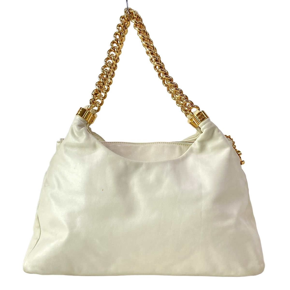 CHANEL(シャネル) ショルダーバッグ - A38460 アイボリー ゴールド金具