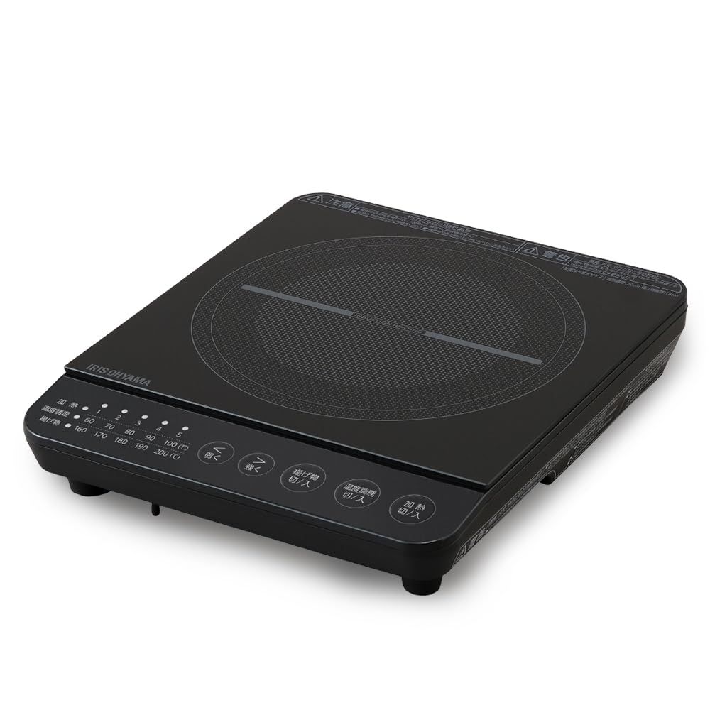 アイリスオーヤマ 1口IHコンロ1000W IHK-T392-B ブラック″mn 4251a723