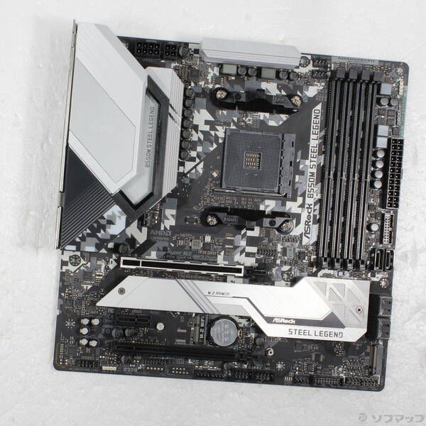 中古Aランク】ASRock B550M Steel Legend - メルカリ