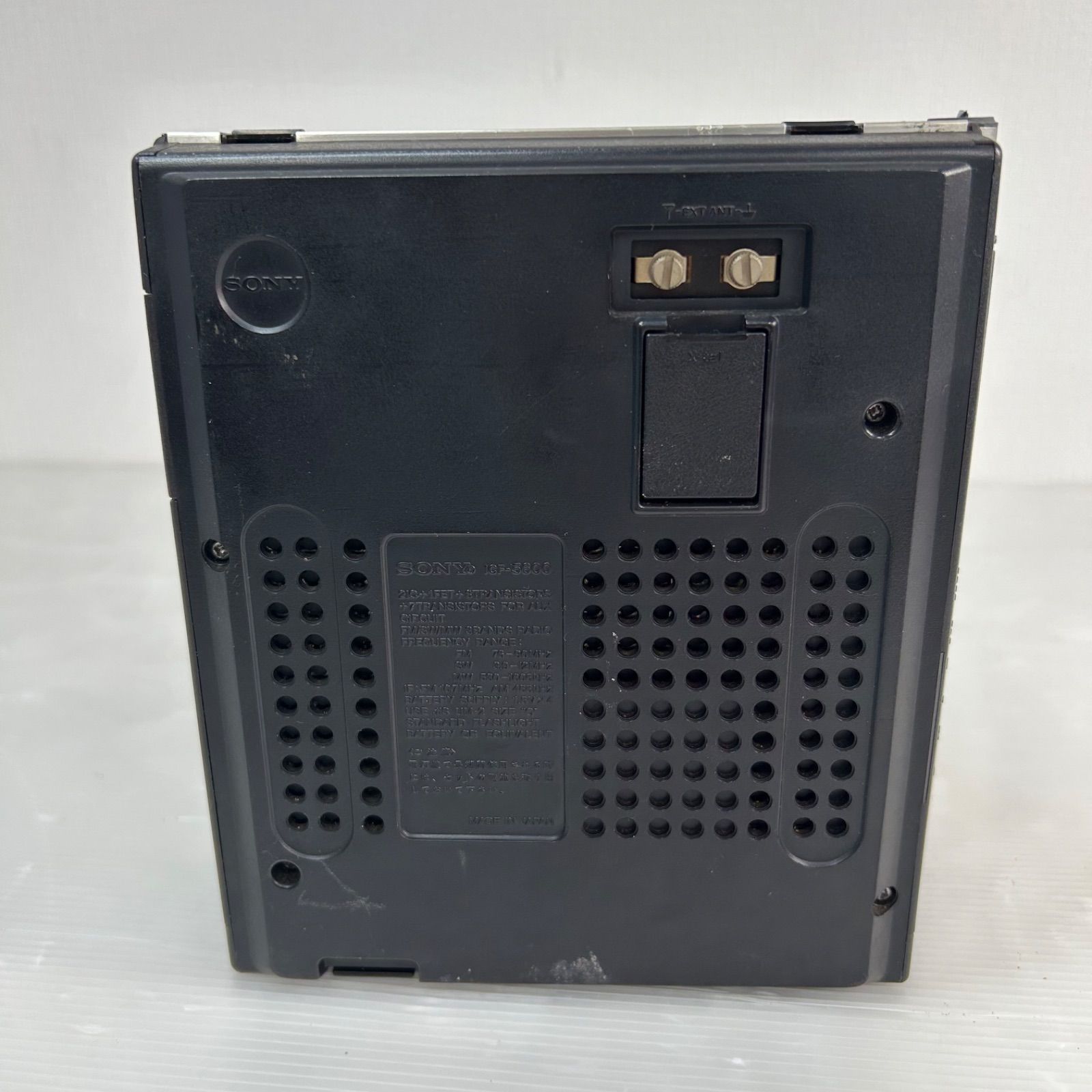 ジャンク品】☆FM ラジオ ラジカセ ☆SONY ICF-5600 スカイセンサー