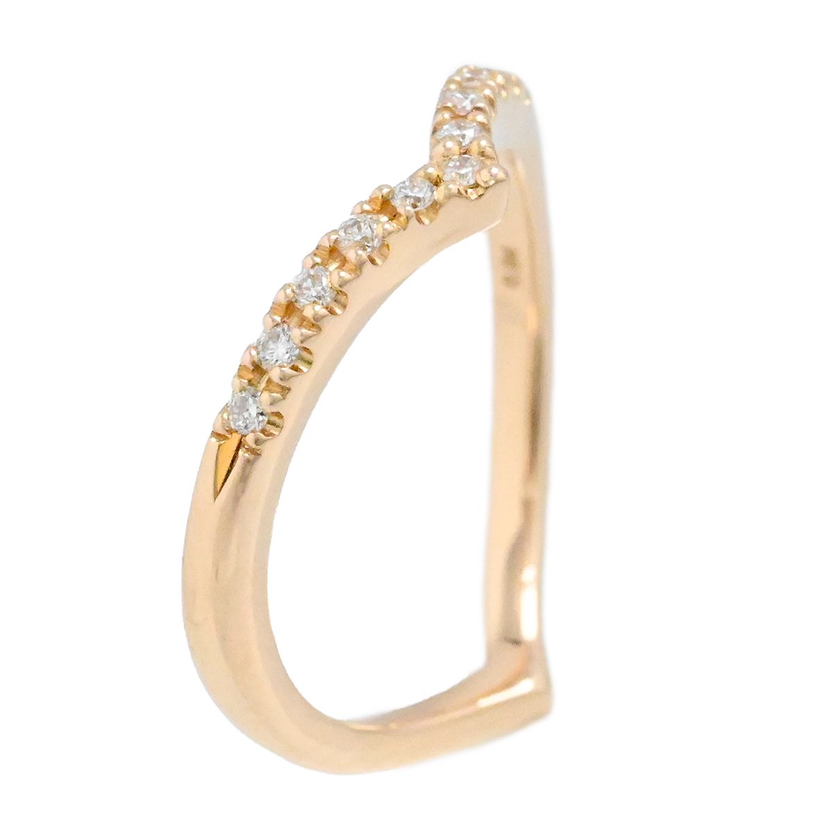スタージュエリー STAR JEWELRY K18PG ピンクゴールド ダイヤ ピンキー 