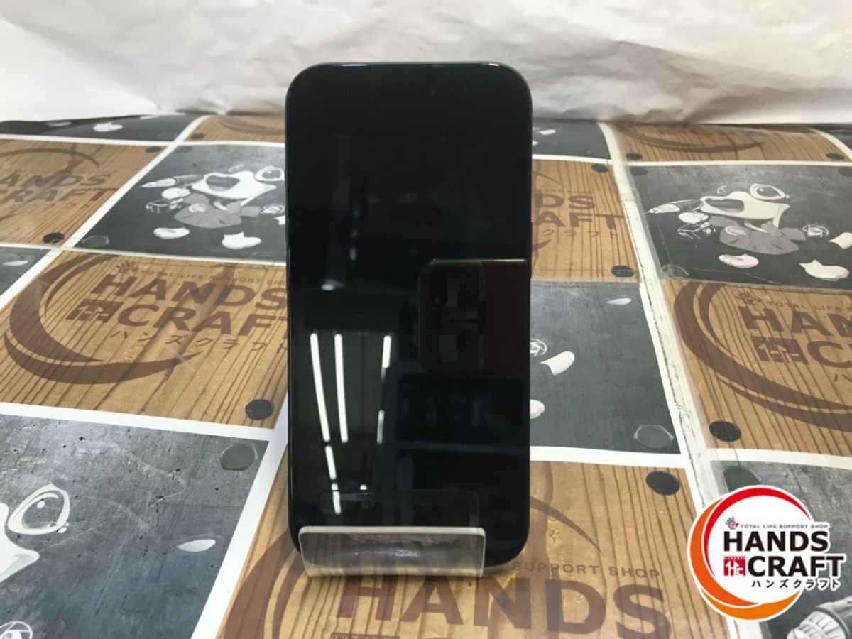 ◆【中古品】AU　iPhone 15　256GB MTMN3J/A　ブラック