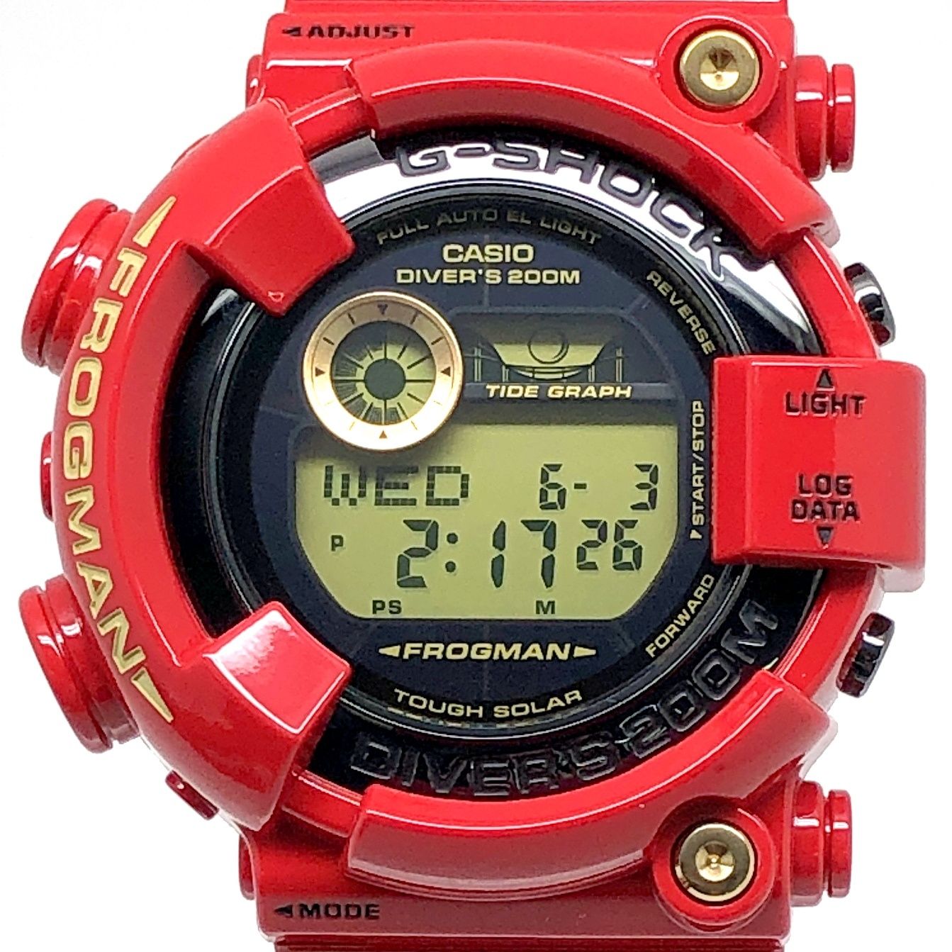 G-SHOCK ジーショック GF-8230A-4 フロッグマン Gショック30周年記念 ライジングレッド 光沢 タフソーラー 2013年9月発売