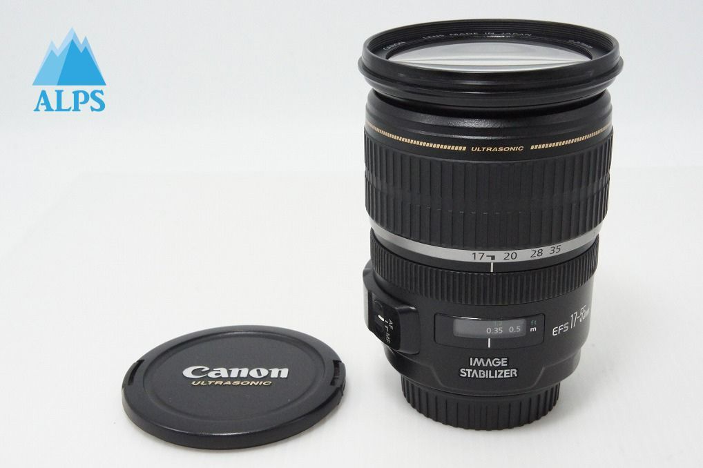 良品 Canon キヤノン EF-S 17-55mm F2.8 IS USM APS-C ズームレンズ 260409y