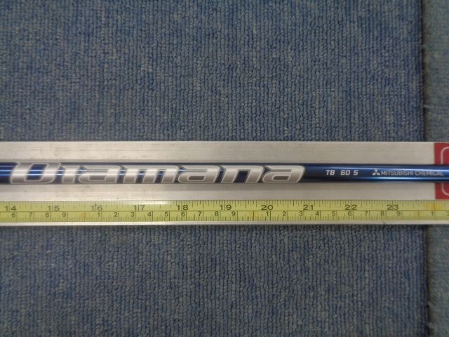 中古シャフト MITSUBISHI CHEMICAL 三菱ケミカル Diamana TB 60 S