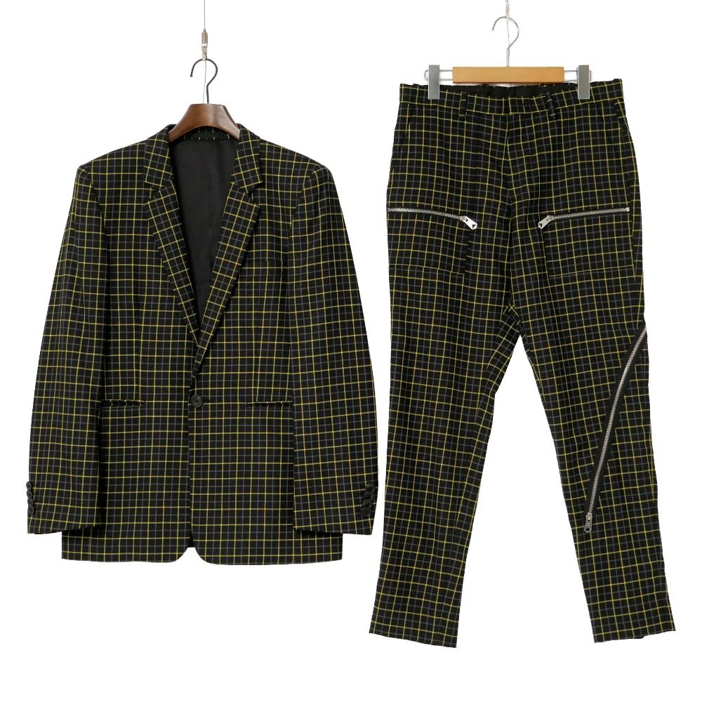 ポールスミス　パンツスーツ　チェック柄 □美品□Paul Smith ポール・スミス パンツスーツ サイズジャケット:L