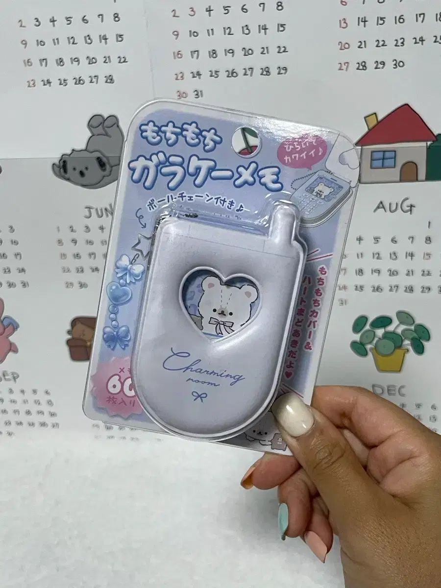 大人気，送料無料 ウールモチモチ スマートフォン メモ帳 キーホルダー