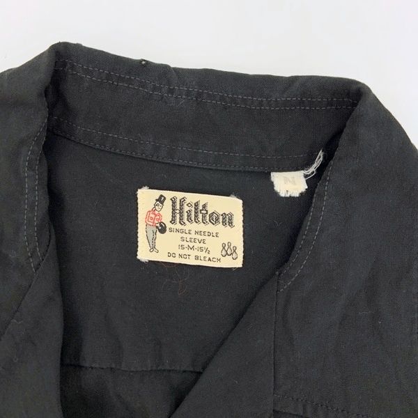 Hilton ヒルトン ボウリングシャツ ヴィンテージ 60s 60年代 半袖