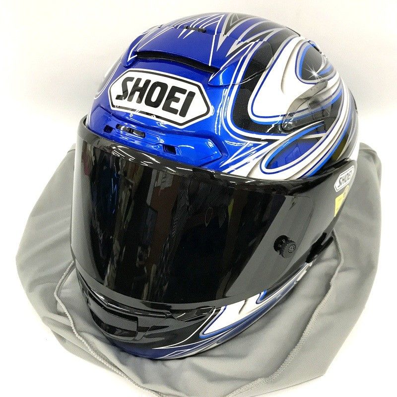 SHOEI ショウエイ X-TWELVE フルフェイスヘルメット Mサイズ ITO(ペイント) 伊藤真一レプリカhrcサイン入り オートバイ ツーリング ライディング バイク用品 ★TA650