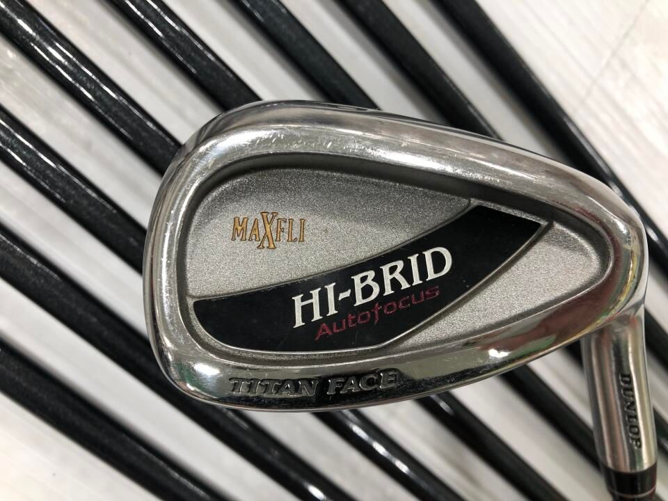 ダンロップ　ハイブリッド オートフォーカス　ファージェクトFJ-634　Rフレックス　アイアンセット　中古　ゴルフドゥ！NEXTグローボ蘇我店【最短即日発送】