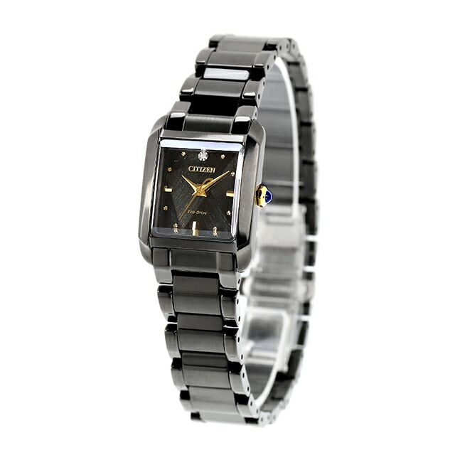 【新品】シチズン CITIZEN L 腕時計 レディース EW5636-55E LIGHT in BLACK Eco-Drive 50th Anniversary Edition