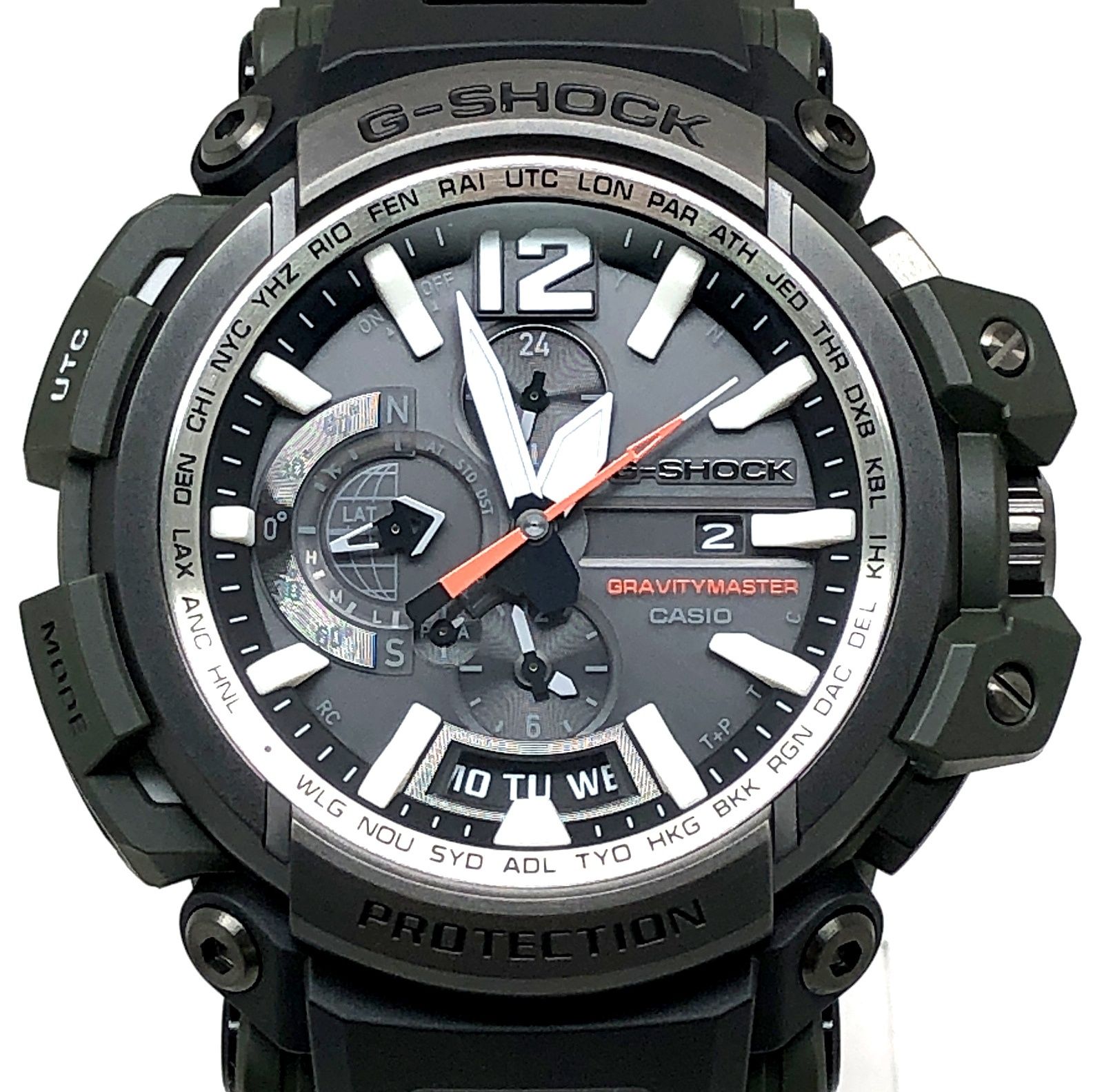 G-SHOCK ジーショック GPW-2000-3A GRAVITYMASTER Master in OLIVE DRAB GPSハイブリッド電波ソーラー 2017年6月発売