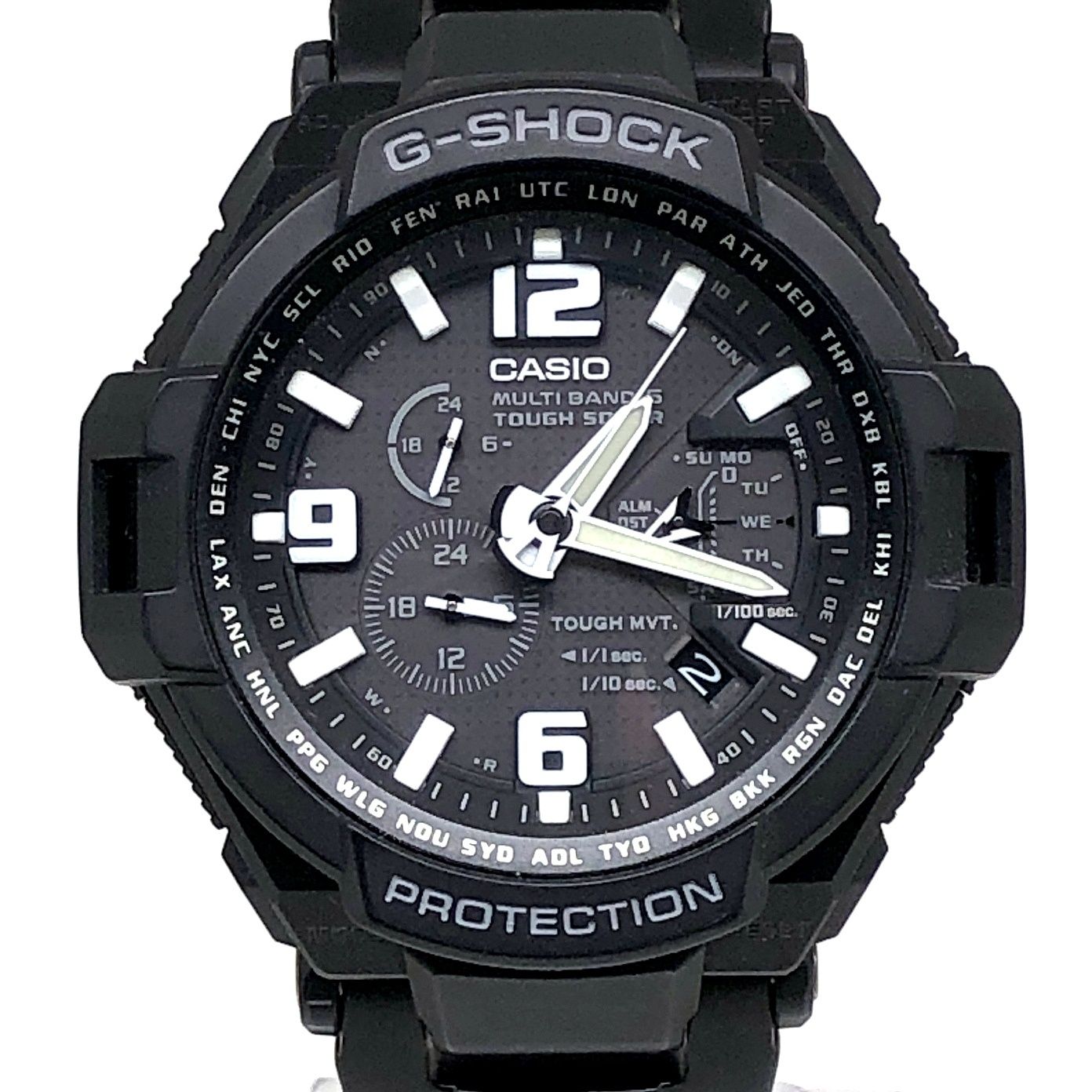 G-SHOCK ジーショック GW-4000D-1A SKY COCKPIT 電波ソーラー トリプルGレジスト ブラック メタルバンド 2012年2月発売