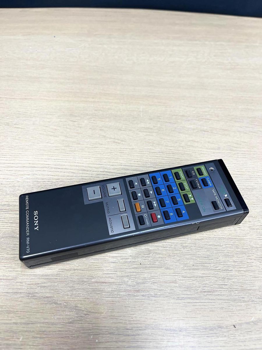 SONY ソニー システムコンポ用 リモコン RM-V70