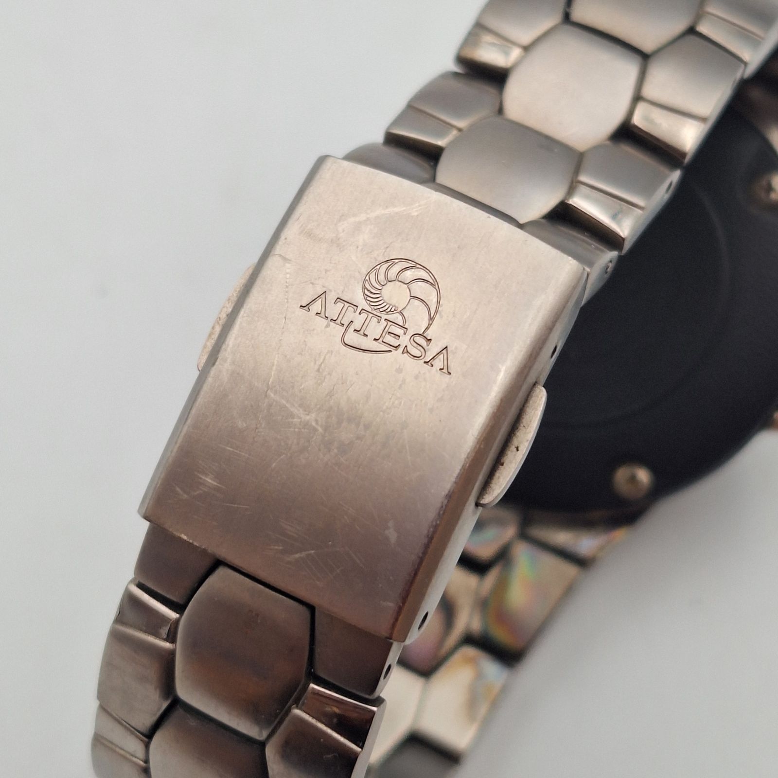 CITIZEN シチズン アテッサ ATTESA A412-T003265Y 電波ソーラー 腕時計 