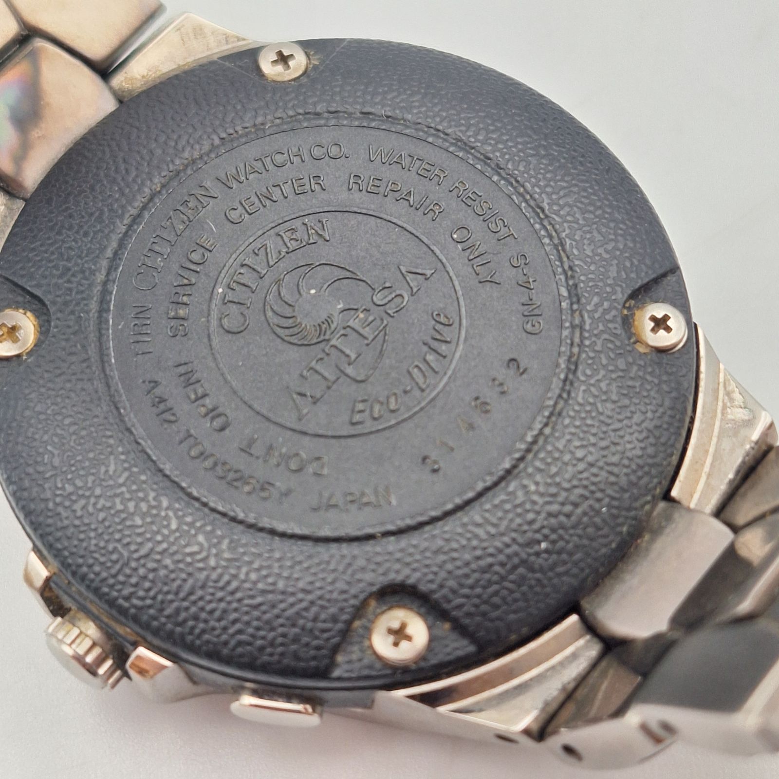 CITIZEN シチズン アテッサ ATTESA A412-T003265Y 電波ソーラー 腕時計 