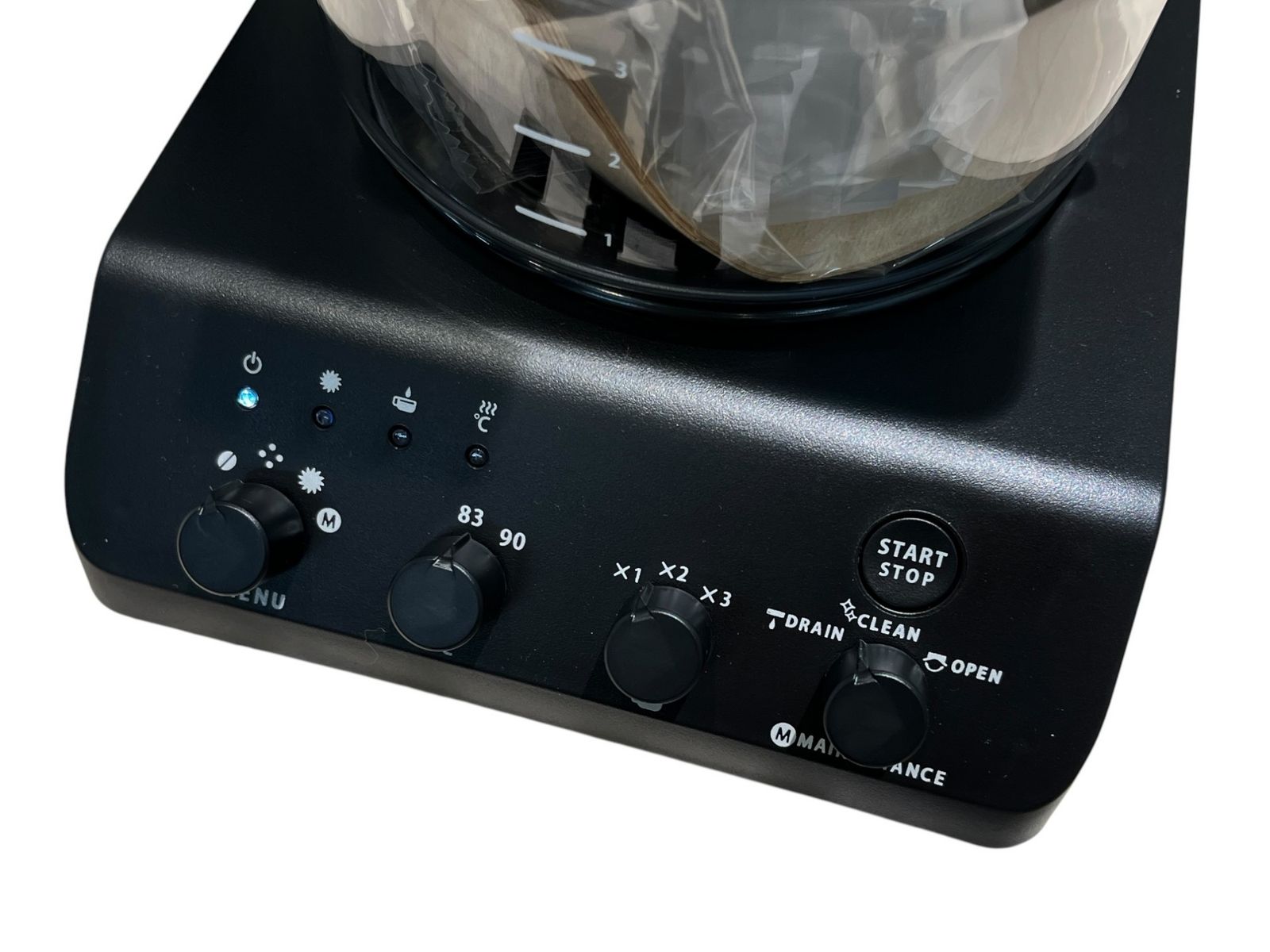 ブラックコーヒーメーカー　ツインバード　ミル付き　未使用品 TWINBIRD (ツインバード) コーヒーメーカー ミル付き CM-D457 ブラック
