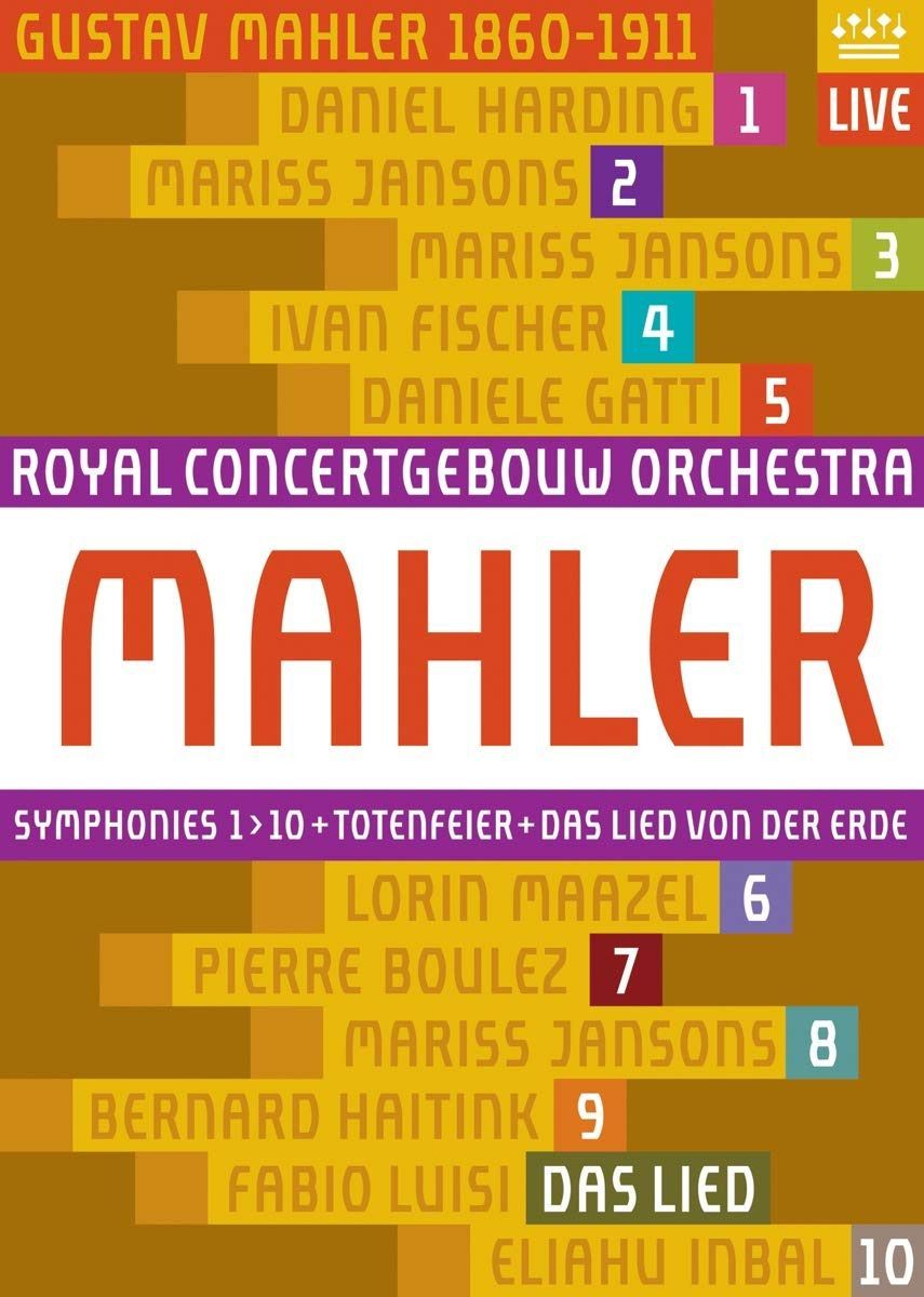 Mahler: Symphonies 1-10 / Das Lied Von Der Erde [Blu-ray] [Import]