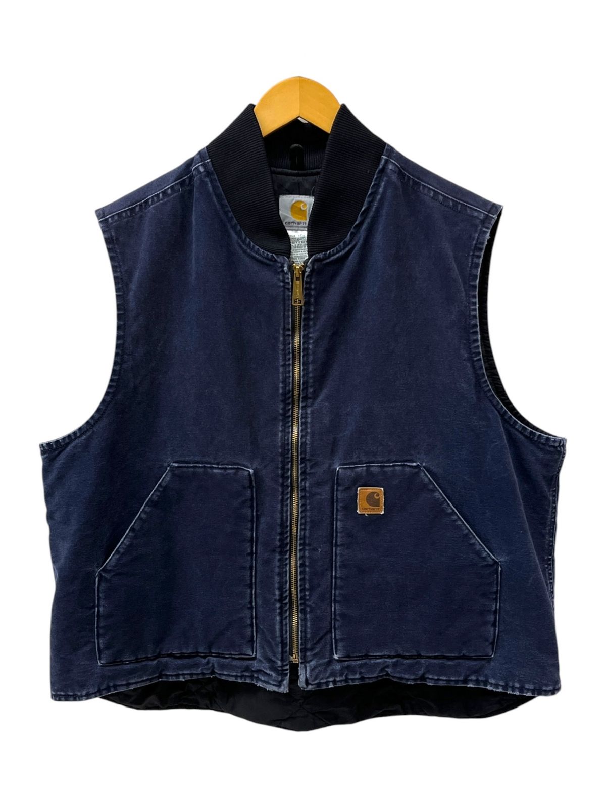 Carhartt (カーハート) ダックベスト 裏地キルティング 中綿 メキシコ