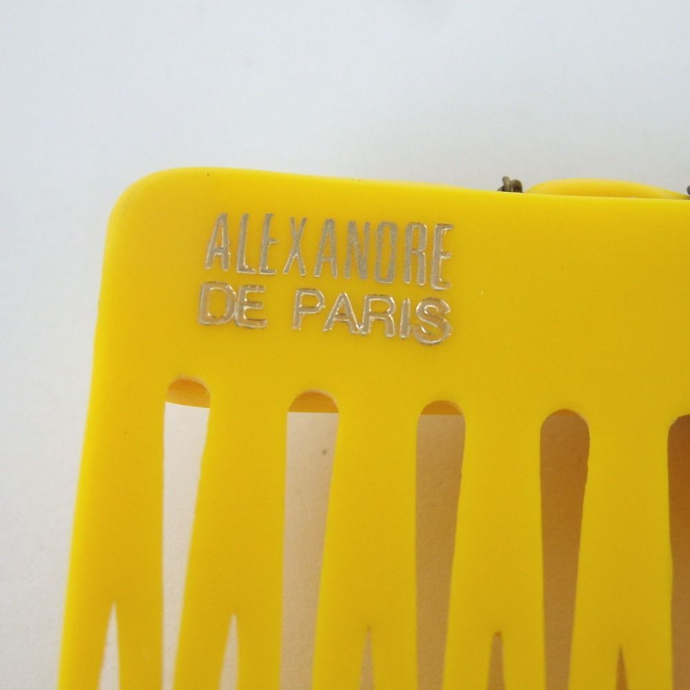 ALEXANDRE DE PARIS アレクサンドル ドゥ パリ コーム 櫛 プラスチック
