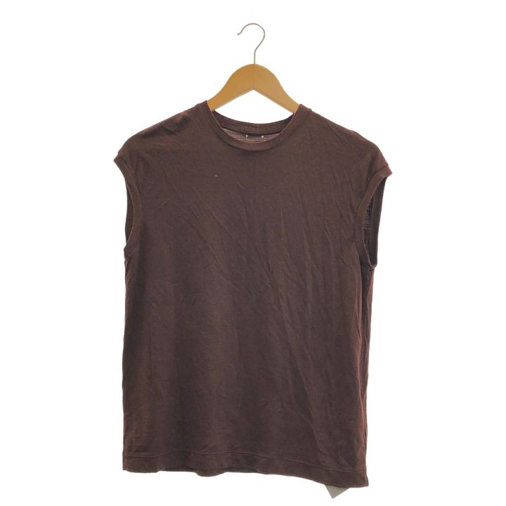 Deuxieme Classe (ドゥーズィエムクラス) Prime wool jersey タンクトップ 25070500409010 ブラウン FREE