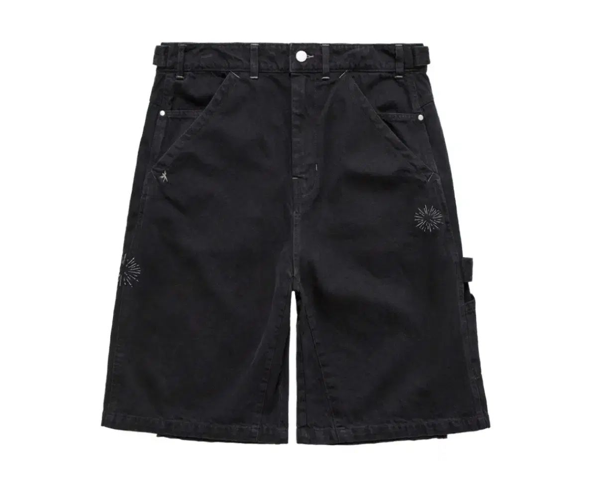 3 ポリテ루 1/2 ヘマー デニム パンツ ウォッシュド ブラック 24,898円