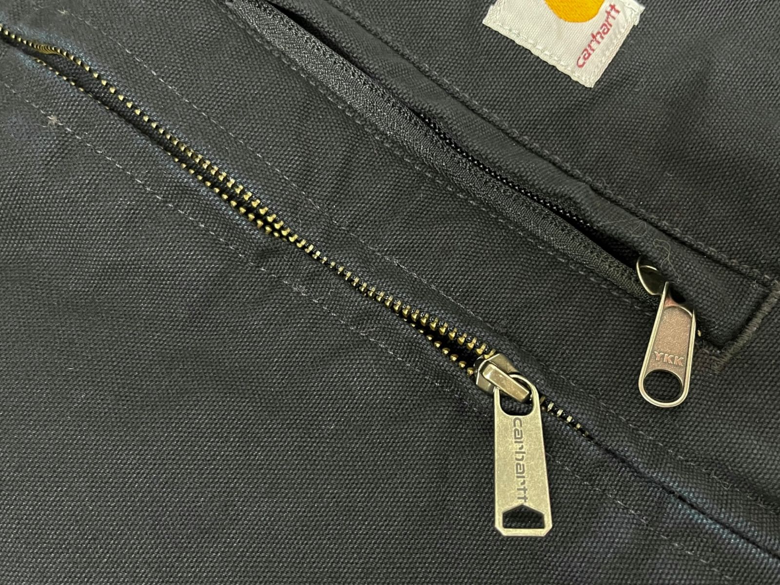 Carhartt (カーハート) LOOSE FIT 企業系 ダックベスト 裏地ボア 古着