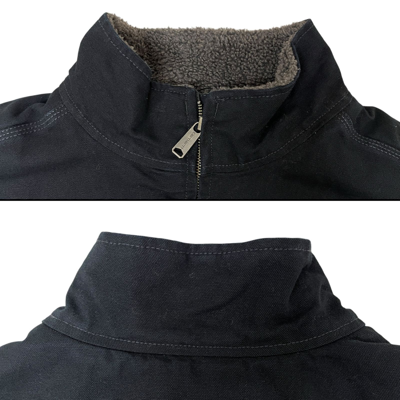 Carhartt (カーハート) LOOSE FIT 企業系 ダックベスト 裏地ボア 古着