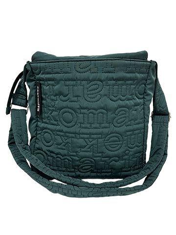 【中古】 marimekko マリメッコ バッグ キルティング ショルダー Joy Crossbody M Logo レディース グリーン＿s10＿セルモアから出品＿s-0251-r10