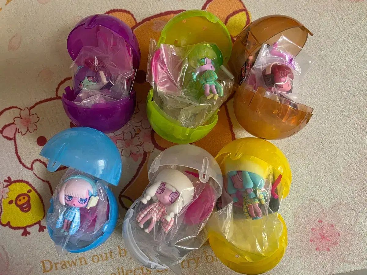 (正規品)バイバイ スウィッチ 4 シュガ ポップ パーティー ガチャ 6種 フルセット ミニ カン CANDY 1個 含む