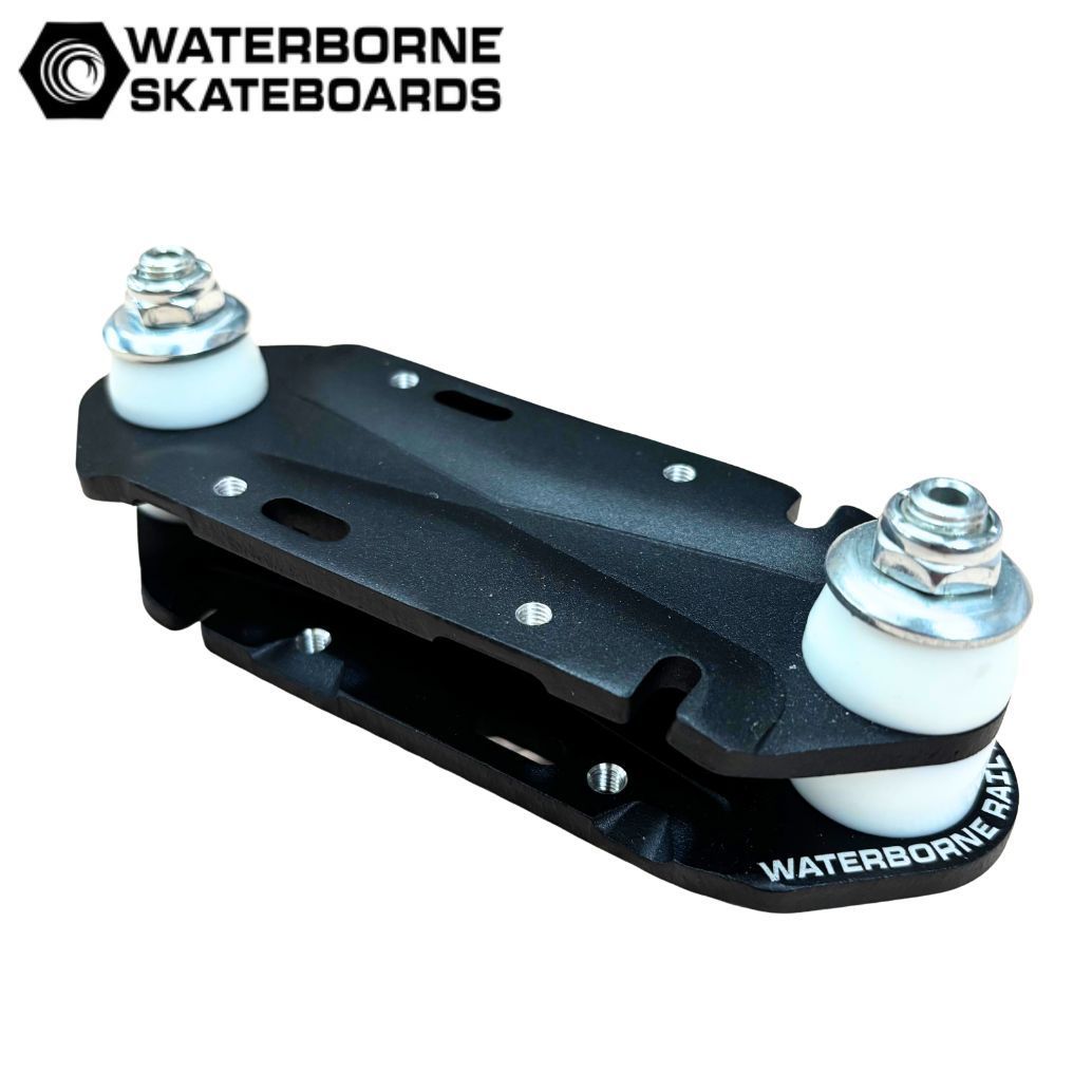 ウォーターボーン レールアダプター単品 WATERBORNE RAIL ADAPTER ウォーターボーン レイル アダプター １台で３パターンが楽しめる魔法のパーツ ロンスケ サーフスケート ロンスケ テール 後ろ リア カービングボード オフトレ パーツ