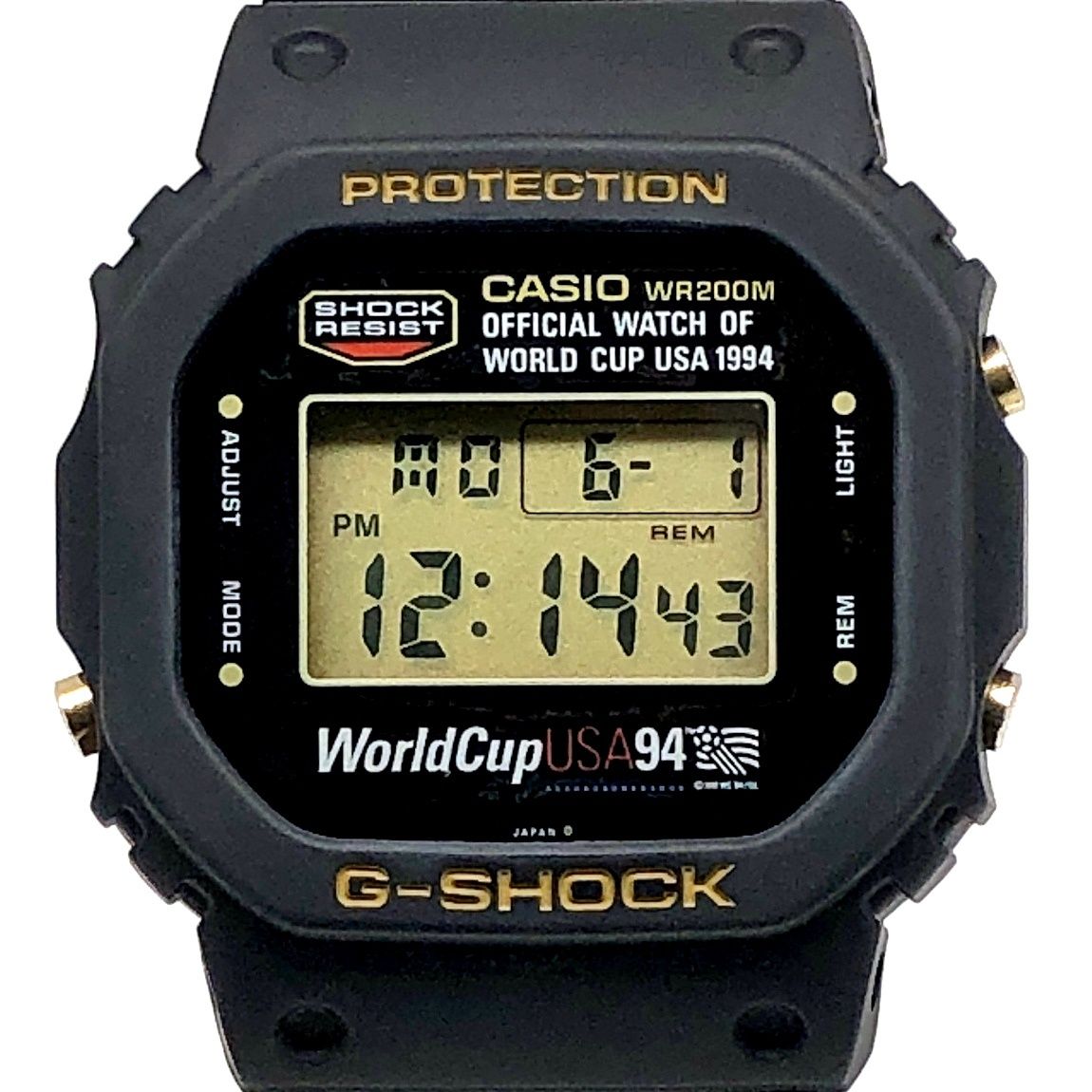 G-SHOCK ジーショック SWC-05-1V M901 ワールドカップ アメリカ大会 オフィシャルモデル スピード 豆球 1994年5月発売