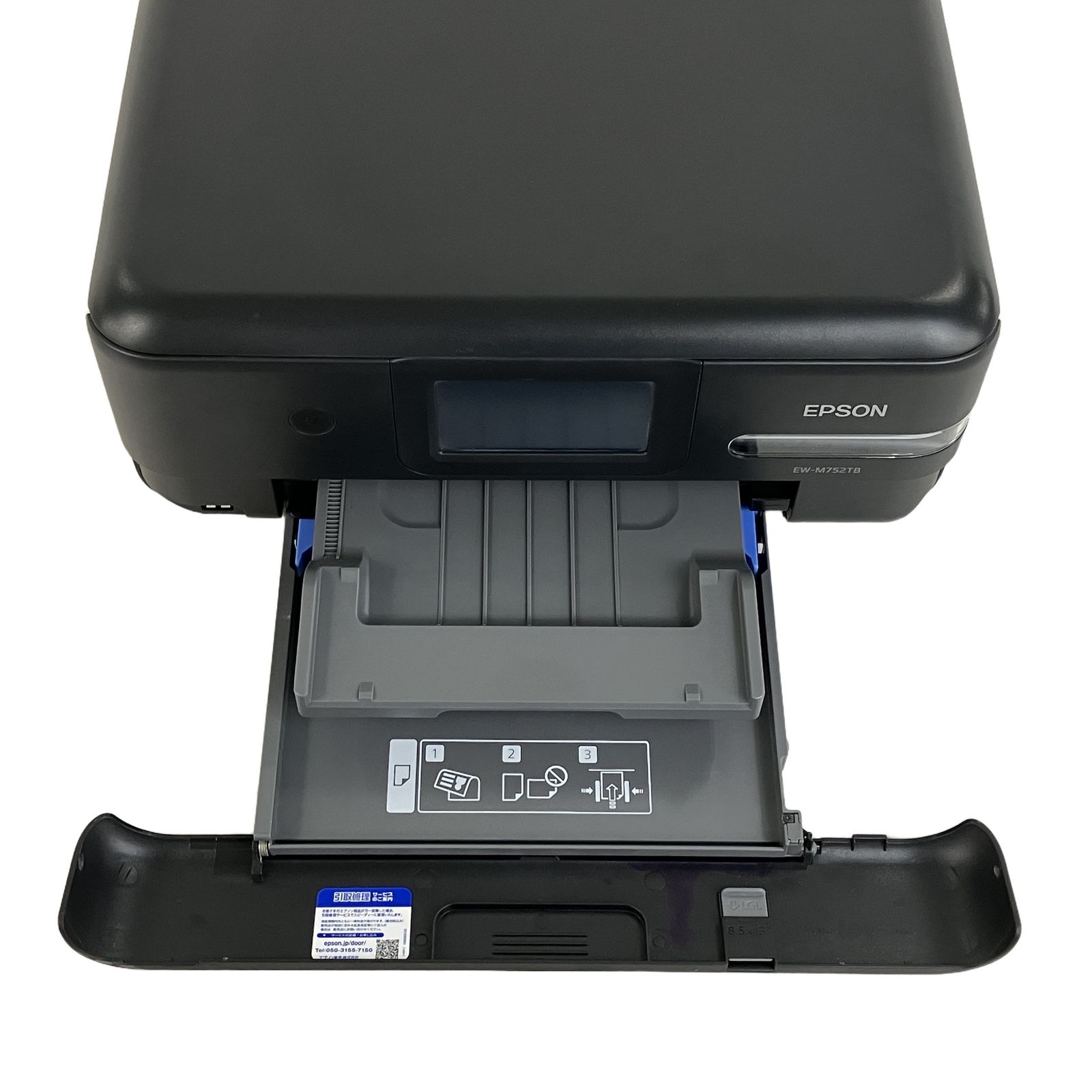 中古】EPSON EW-M752TB インクジェットプリンター ブラック - メルカリ