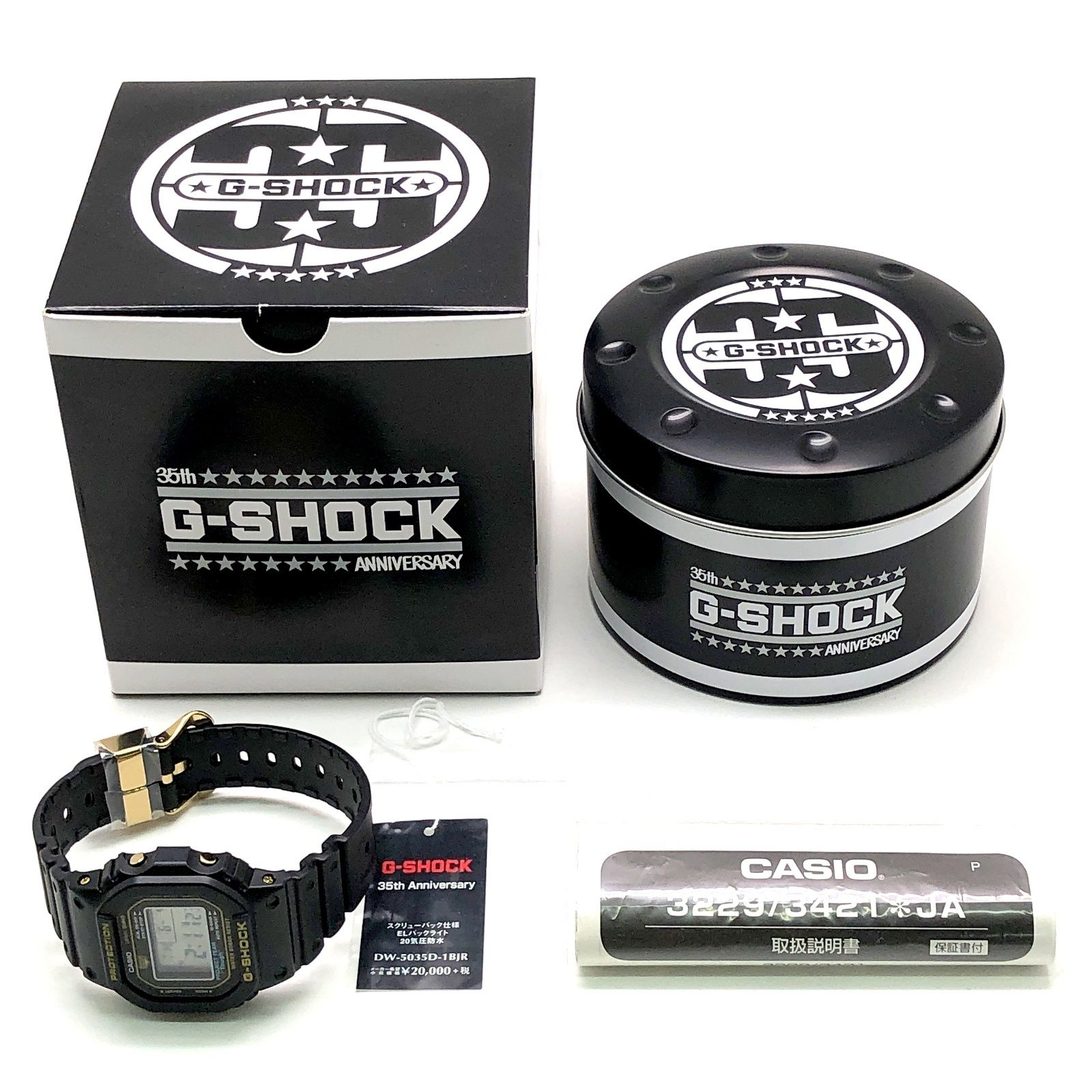 G-SHOCK ジーショック DW-5035D-1B 35th ANNIVERSARY 35周年記念限定 