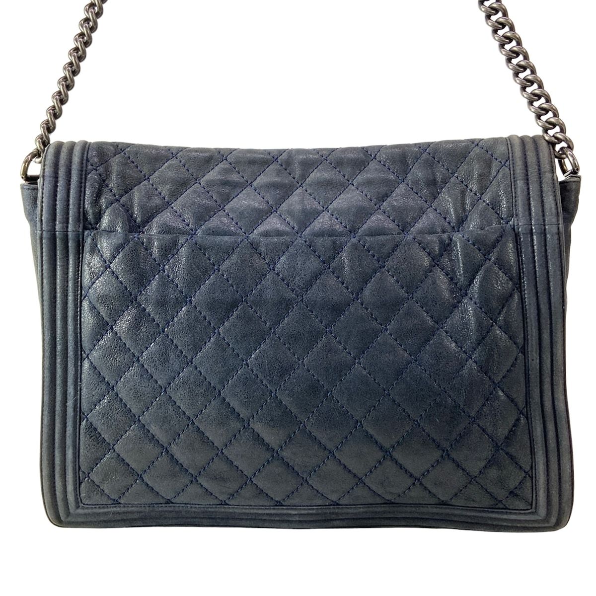CHANEL(シャネル) ショルダーバッグ パリダラスボーイ ダークネイビー 