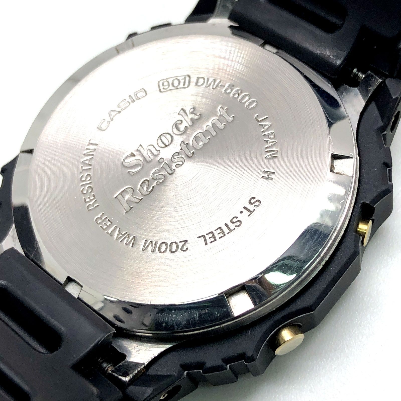 G-SHOCK ジーショック DW-5600C-1V M901 海外版 200M表記 スピード