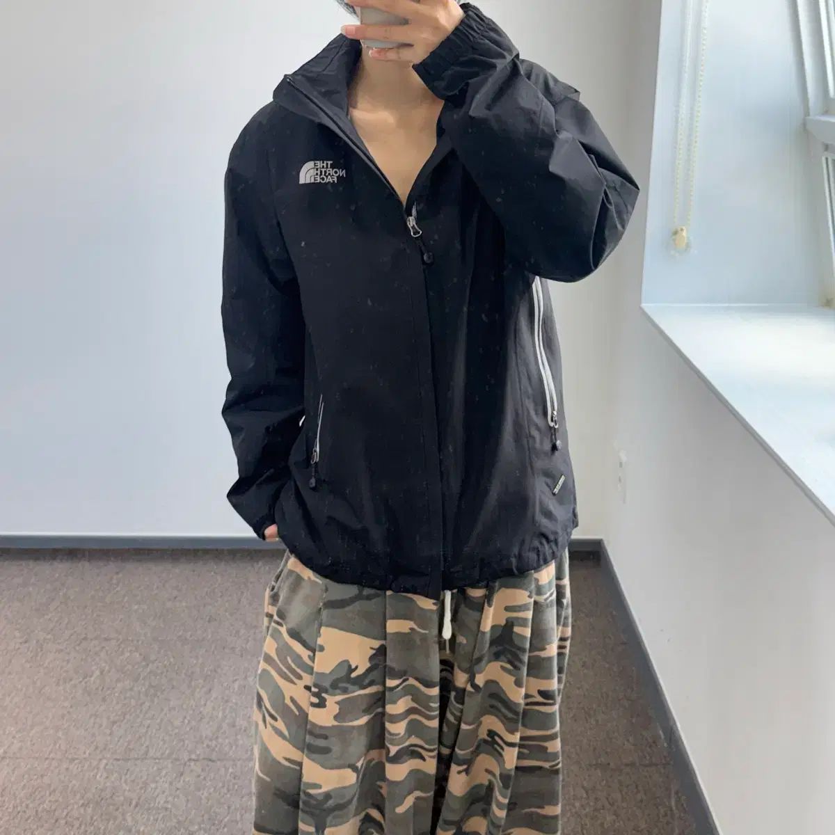 THE NORTH FACE ノースフェイス ブラック ゴアテックス ジャケット
