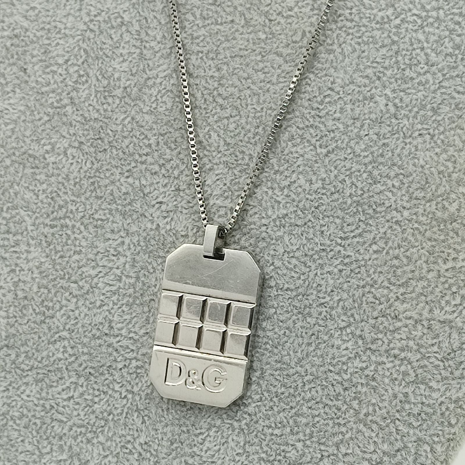D&G ドルチェアンドガッバーナ ロゴドッグタグネックレス - メルカリ