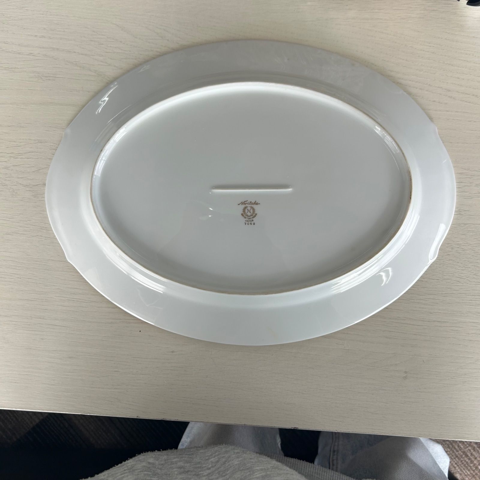 M06024 オーバルプレート 35cm Noritake 7050 ノリタケ 大皿 レトロ