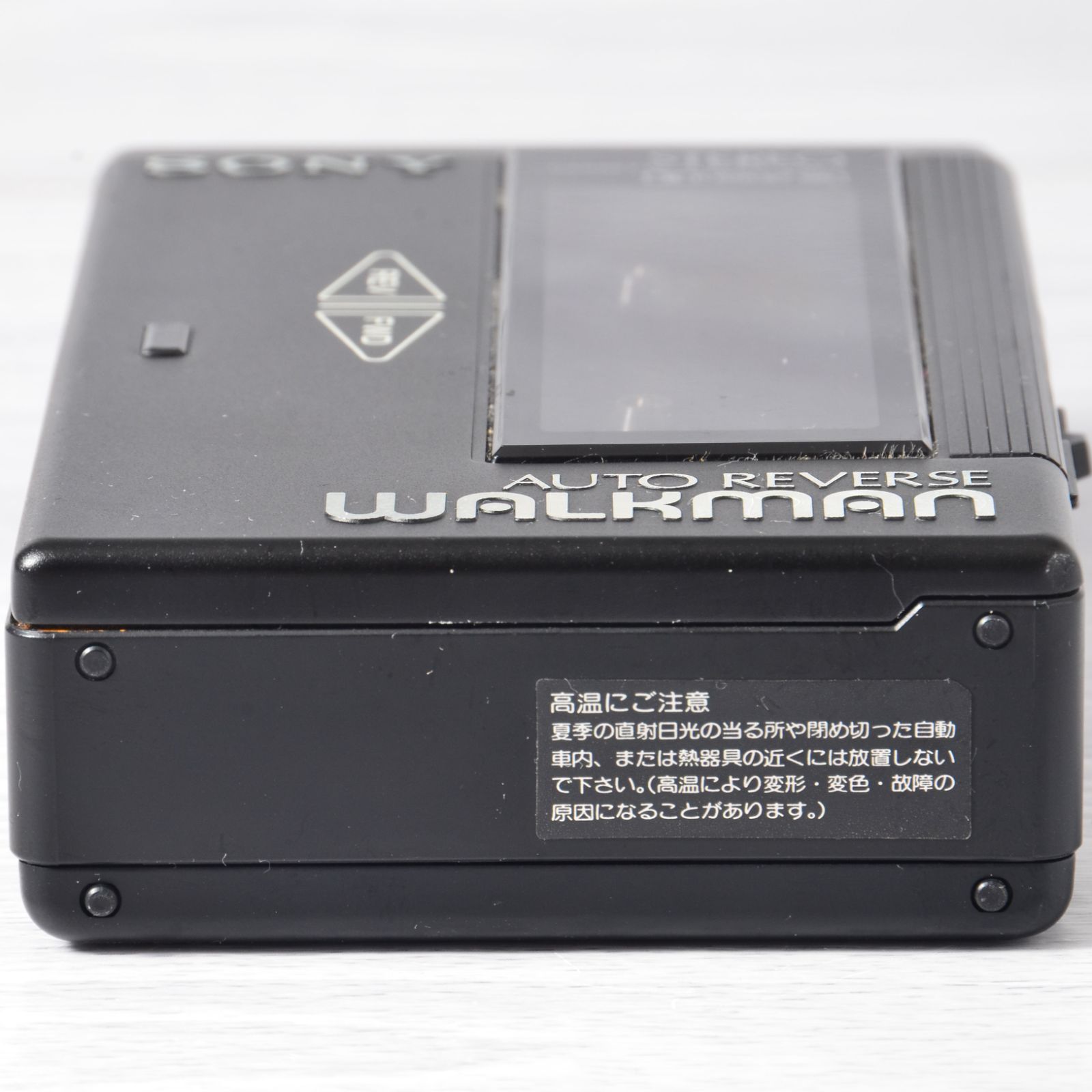 SONY WALKMAN WM-7 カセットウォークマン ブラック 整備済 TY444