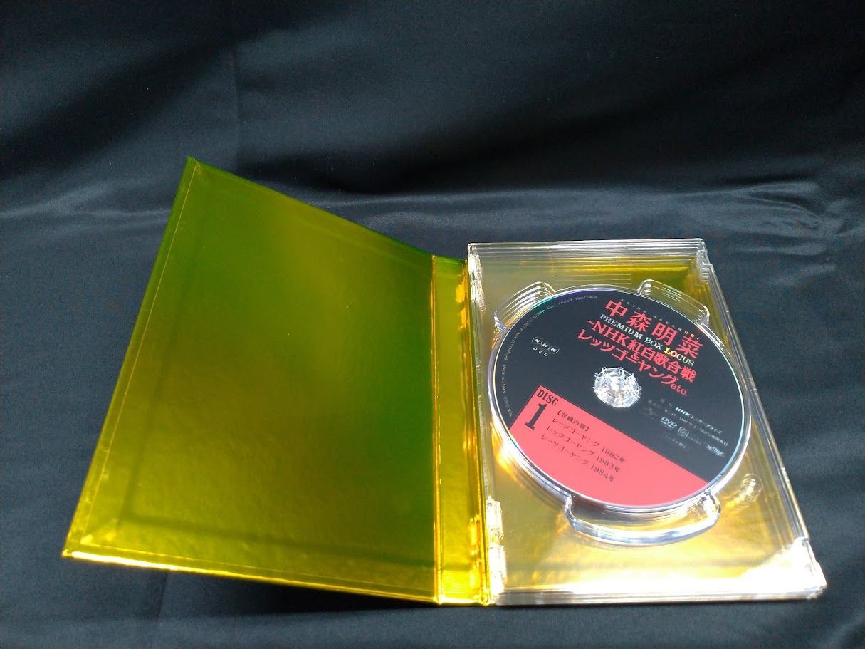 中森明菜 PREMIUM BOX LOCUS NHK紅白歌合戦&レッツゴーヤング etc